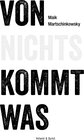 Buchcover Von nichts kommt was