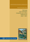 Buchcover Beiträge zum Göttinger Umwelthistorischen Kolloquium 2010 - 2011
