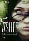 Buchcover Ashes - Pechschwarzer Mond - Teil 4