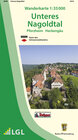 Buchcover Wadnerkarte 1:35000 Unteres Nagoldtal