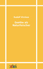Buchcover Goethe als Naturforscher