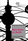 Buchcover Mein Name sei Berlin