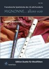 Buchcover Mignonne… allons voir (Edition Duette für Blockflöten)