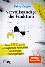 Buchcover Vervollständige die Funktion