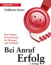 Buchcover Bei Anruf Erfolg