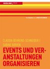 Buchcover Events und Veranstaltungen organisieren