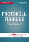 Buchcover Protokollführung