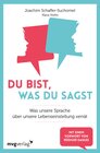 Buchcover Du bist, was du sagst