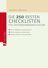 Buchcover Die 250 besten Checklisten für Unternehmenswachstum