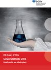 Buchcover IFA Report 1/2016 Gefahrstoffliste 2016