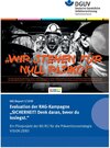 Buchcover IAG 1/2019 Evaluation der RAG-Kampagne "SICHERHEIT! denk daran, bevor du loslegst."