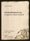 Buchcover Ortsfamilienbuch St. Peter und Paul, rk Laiz von 1413-1900