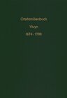Buchcover Ortsfamilienbuch der evangelisch reformierten Gemeinde Vluyn 1674 - 1798