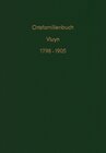 Buchcover Ortsfamilienbuch der evangelisch reformierten Gemeinde Vluyn 1798 - 1905