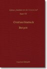 Buchcover Ortsfamilienbuch Burgen 1798-1990