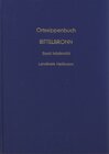 Buchcover Ortssippenbuch Bittelbronn ab 1558