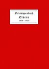 Buchcover Ortssippenbuch Elsenz 1656-1925