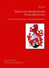 Buchcover Geschichte der bergischen Familie Brockhaus vom Hof Bruchhausen im Kirchspiel Wiedenest