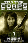 Buchcover Star Trek - Corps of Engineers 07: Unbesiegbar 1