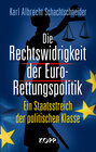 Buchcover Die Rechtswidrigkeit der Euro-Rettungspolitik