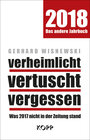 Buchcover verheimlicht - vertuscht - vergessen 2018