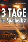 Buchcover 3 Tage im Spätherbst