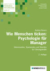 Buchcover Wie Menschen ticken: Psychologie für Manager