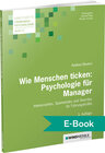 Buchcover Wie Menschen ticken: Psychologie für Manager