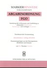 Buchcover ABGABENORDNUNG  & FGO Markierhinweise/Fußgängerpunkte für das Steuerberaterexamen Nr. 43 (2013): Dürckheim'sche Markierh
