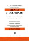 Buchcover BILANZSTEUERRECHT Markierhinweise/Fußgängerpunkte für das Steuerberaterexamen Nr. 50 (2013/2014): Dürckheim'sche Markier