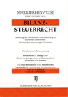 Buchcover BILANZSTEUERRECHT Markierhinweise/Fußgängerpunkte für das Steuerberaterexamen Nr. 487 (2015): Dürckheim'sche Markierhinw