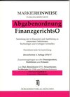 Buchcover ABGABENORDNUNG & FGO Markierhinweise/Fußgängerpunkte für das Steuerberaterexamen Nr. 951 (2016/2017): Dürckheim'sche Mar