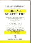 Buchcover ERTRAGSTEUERRECHT Markierhinweise/Fußgängerpunkte für das Steuerberaterexamen Nr. 968 (2016/2017): Dürckheim'sche Markie