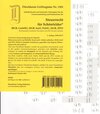 Buchcover SteuerRecht für Schönfelder: BGB, GmbHG, HGB, InsO, PublG, StGB, ZPO, Griffregister Nr 1101 (2017). 160 selbstklebende u