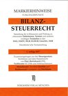 Buchcover BILANZSTEUERRECHT Markierhinweise/Fußgängerpunkte für das Steuerberaterexamen Nr. 1567 (2017): Dürckheim'sche Markierhin
