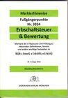Buchcover ERBSCHAFTSTEUER & BEWERTUNG Dürckheim-Markierhinweise/Fußgängerpunkte für das Steuerberaterexamen, ErbschaftsteuerR