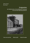 Buchcover Emigranten der Medizinischen Universitätsklinik Greifswald in der Zeit des Nationalsozialismus
