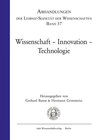 Buchcover Wissenschaft – Innovation – Technologie
