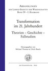 Buchcover Transformation im 21. Jahrhundert. Theorie – Geschichte – Fallstudien