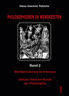 Buchcover Philiophieren in Wendezeiten / Nüchternschmerz im Irrenhaus. Ortlose Texte am Rande der Philosophie