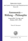 Buchcover Astronomie – Bildung – Philosophie