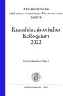 Buchcover Raumfahrthistorisches Kolloquium 2022