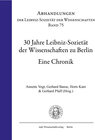Buchcover 30 Jahre Leibniz-Sozietät der Wissenschaften zu Berlin