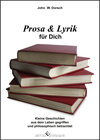 Buchcover Prosa & Lyrik für Dich