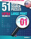 Buchcover Sam's Extra Large Print Word Search Games, 51 Word Search Puzzles, Volume 1