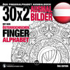 Buchcover 30x2 Ausmalbilder mit dem österreichischen Fingeralphabet