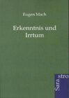 Buchcover Erkenntnis und Irrtum