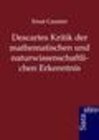 Buchcover Descartes Kritik der mathematischen und naturwissenschaftlichen Erkenntnis