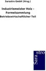 Buchcover Industriemeister Holz - Formelsammlung
