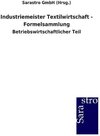 Buchcover Industriemeister Textilwirtschaft - Formelsammlung